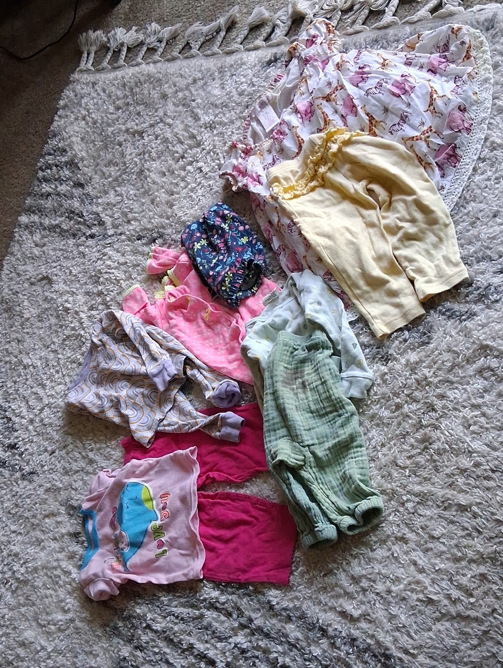 Baby Bundle 12 Month Multi-Color Assorted Baby Clothing Pack